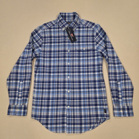 Vineyard Vines Mill Hill Flannel Crosby Shirt XS - Picture 2 of 7